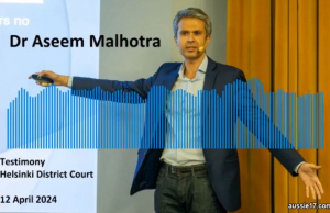 Corona-Aufarbeitung: Zeugnis von Dr. Aseem Malhotra vor einem finnischen Gericht