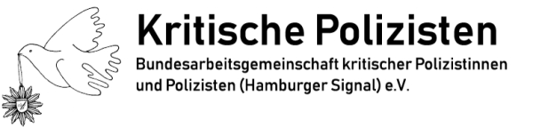 Kritische Polizistinnen und Polizisten am 29.08.2020 bei der Großdemo in Berlin