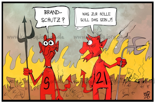 Ein Lichtblick im Stuttgart-21-Tunnel