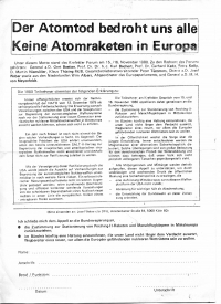 Kriegstreiberei stoppen! Den neuen Krefelder Appell mitunterzeichnen