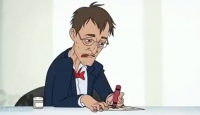 hübscher Karl-Lauterbach-Cartoon