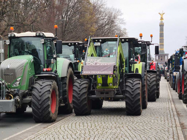 Bauern lassen sich nicht unterdrücken